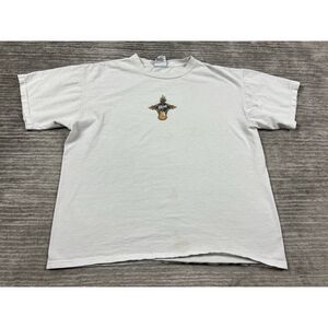Vintage Balzout Shirt Mens XL White Y2K Gibson Guitars Made in USA‎